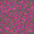 Windham Fabrics Midnight Blooms Foliage Greenery Magenta Pink