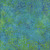 Windham Fabrics Anthology Batiks Mediterranean Sea Jacqueline de Jonge Mediterranean Blue Meadow, fabric featuring a vibrant green and blue floral batik pattern with watercolor effect.
