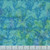 Windham Fabrics Anthology Batiks Mediterranean Sea Jacqueline de Jonge Cyan Blue Butterflies, a fabric featuring blue and green butterfly patterns on a batik background.