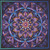 Quilting Treasures Fabrics Royale Dan Morris Stained Glass Floral Block Panel 36 inch