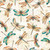 Quilting Treasures Fabrics Serenity Dan Morris Cream Dragonfly