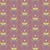 Andover Fabrics Celestial Garden by Alexandra Bordallo Moonlit Moths Plum, a fabric pattern featuring butterflies, mushrooms, and star-like accents on a purple background.