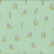 Andover Fabrics Celestial Garden by Alexandra Bordallo Tulip Bulbs Teal