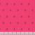 Andover Fabrics Sun Print 2026 Cabin Redwood, vibrant pink fabric with small purple and orange house patterns repeated across the surface.