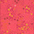 Andover Fabrics Sun Print 2026 Equanimity Strawberry, colorful floral pattern on pink background.