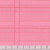 Andover Fabrics Sun Print 2026 Ledger Grapefruit, fabric with a pink background and a plaid pattern of thin yellow and pink lines.