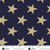Andover Fabrics Fredericksburg Revisited by Jo Morton Star Spangled quilt back fabric, 108 inch wide, navy blue with beige stars.