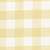Covington Fabrics Dublin Butter Yellow 1.5 Inch Woven Gingham Check, yellow and white checked fabric with woven texture.