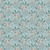 Riley Blake Fabrics Ambleside Blue Birds Hedgerow Foliage, fabric pattern featuring blue, green, and peach-colored birds, leaves, and flowers in a botanical design.