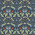 Riley Blake Fabrics Ambleside Navy Blue Arts and Crafts Trellis Tapestry