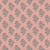 Riley Blake Fabrics Ambleside Flower Stems Dusty Rose Pink, floral pattern with pink flowers and green leaves on a dusty rose pink background.