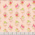 Riley Blake Fabrics Awakening Spring Charms Bunnies Watering Cans Flowers Pink