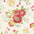 Riley Blake Fabrics Awakening Spring Flowers 108 inch Quilt Backing Cream Red Blue Green