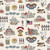 Riley Blake Fabrics Independence American Icons Independence Hall Mount Vernon Boston Cream