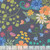 Moda Fabrics Cannon Beach Crystal Manning Dusk Blue Misty Meadow Floral