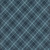 Benartex Fabrics Coastal Escape Nicole DeCamp Maritime Plaid Dark Blue, textile fabric with a dark blue and light blue plaid pattern.
