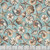 Benartex Fabrics Coastal Escape  Nicole DeCamp Coastal Shells Ocean Blue Blue