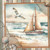 Benartex Fabrics Coastal Escape  Nicole DeCamp Coastal Escape Panel Neutral Cream