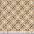 Benartex Fabrics Coastal Escape  Nicole DeCamp Maritime Plaid Neutral Cream