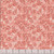 Benartex Fabrics Montgomery Mountain Charm Belle Brunner Mountain Foliage Peach, a pink fabric with a floral pattern of leaves and berries.