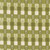 Moda Fabrics The Henhouse Gingiber Grass Green Flower Plaid Gingham Check, fabric with a grass green and white checkered pattern featuring floral and botanical designs.