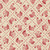 Moda Fabrics The Henhouse Gingiber Cloud Cream Red Cross Stitch Chickens