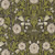 Moda Fabrics The Henhouse Gingiber Iron Grey Poppy Florals