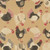 Moda Fabrics The Henhouse Gingiber Hay Yellow Tossed Chickens