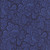 Benartex Fabrics Twilight Serenade by Amanda Murphy Moonlight Blue River, a detailed image of fabric with intricate floral and swirl patterns in various shades of blue.