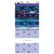 Dear Stella Fabrics Northern Skies Layer Cake Ten Inch Squares Northern Skies