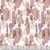Dear Stella Fabrics Fall In Love Abstraction Multi