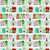 Dear Stella Fabrics Catmas Carols Home For The Holidays Glacier