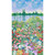 Timeless Treasures Fabrics Impression Impression Floral 24 x 44 Inch Panel Multi
