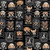 Timeless Treasures Fabrics Pets Dog Mugshots Chalk White Black