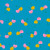 Moda Fabrics Trinketry Ruby Star Society Melody Miller Retro Kitchen Cherry Friends Bright Blue