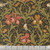 Moda Fabrics William Morris Muse Barbara Brackman Iris Florals Birds Ebony Black
