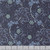 Moda Fabrics William Morris Muse Barbara Brackman Seaweed Floral Twilight Blue