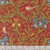 Moda Fabrics William Morris Muse Barbara Brackman Iris Florals Birds Russet Red