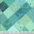 Studio E Fabrics Meow Mix Timna Tarr Cheater Patch Teal