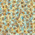 Quilting Treasures Fabrics Savage Kingdom Dan Morris Brown Blue Dinosaur Footprints