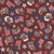 Quilting Treasures Fabrics American Country Dan Morris Burgundy Red Cowboy Hats and Boots