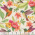 Timeless Treasures Fabrics Paradise Island Hummingbird & Tropical Florals Multi