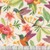 Timeless Treasures Fabrics Paradise Island Hummingbird & Tropical Florals Multi