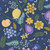 Dear Stella Fabrics To Bee Or Not To Bee Honey-Thing For You Indigo