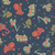 Dear Stella Fabrics Wreck The Halls That'S A Wrap! Indigo
