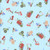 Dear Stella Fabrics Wreck The Halls See You Later Excavator Aqua