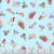 Dear Stella Fabrics Wreck The Halls See You Later Excavator Aqua