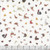 Dear Stella Fabrics Hogs & Kisses Flannel Time To Wing It White