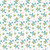 Dear Stella Fabrics Catmas Carols Holly Jolly White