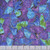 Timeless Treasures Fabrics Evening Glow Packed Wings Metallic Multi